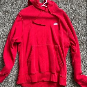 Nike Red Hoodie